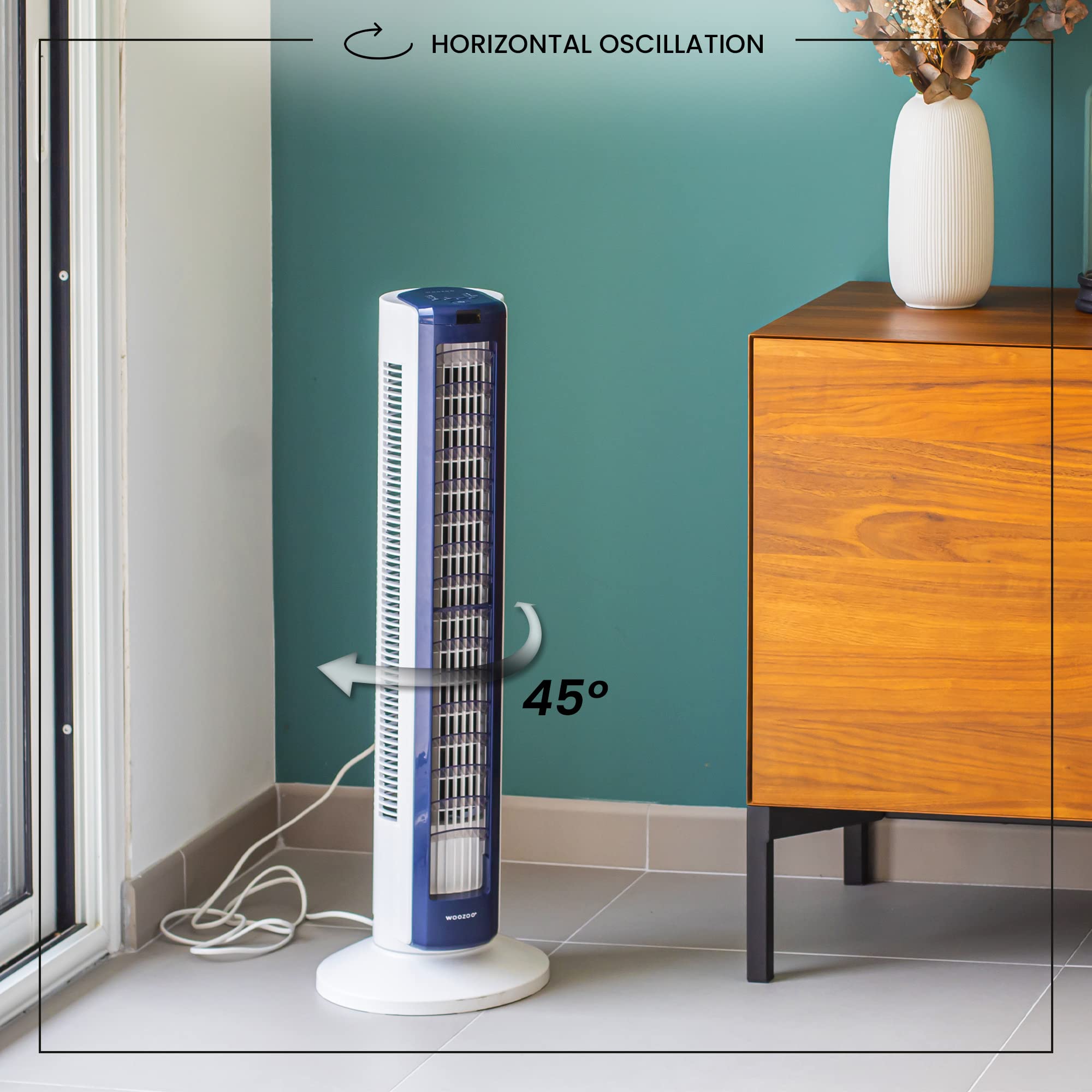 m269fg55　IRIS OHYAMA airwillIPP-2825U Iris Ohyama Woozoo TWF-C82T - Woozoo TWF-C82T - Quiet Column Fan